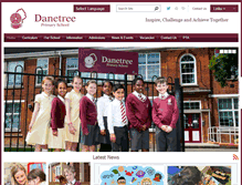 Tablet Screenshot of danetreeschool.org
